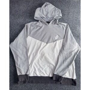 Rocawear Classic Hoodie Gray White 3XB Big Tall Streetwear Pullover